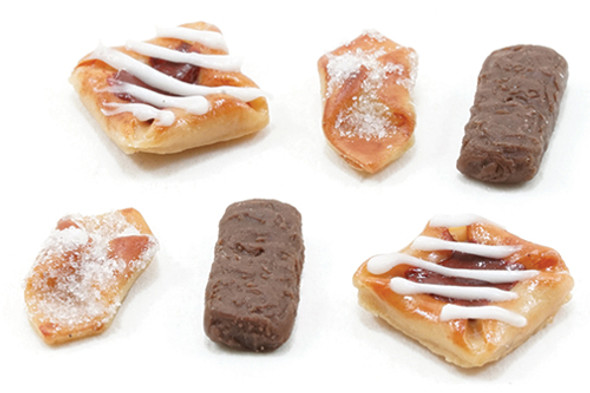 OakridgeStores.com | Multi Minis - Pastry Assortment, 6pc - Dollhouse Miniature (5607) 749939620438