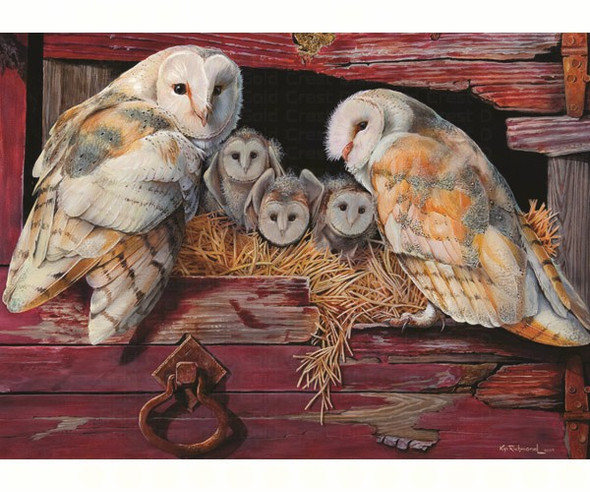 OakridgeStores.com | Outset Media Games - Barn Owls Puzzle 1000 piece Puzzle (OM80052) 625012516426