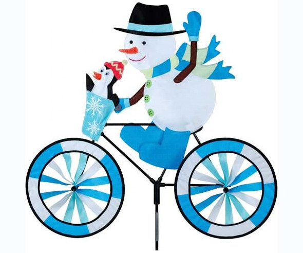 OakridgeStores.com | Premier Designs - Snowman Bike Spinner (PD26712) 630104267124