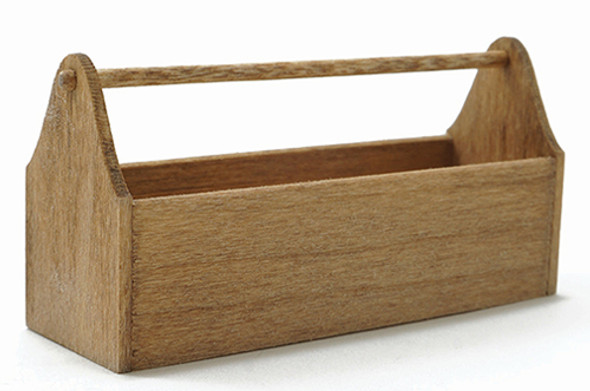 OakridgeStores.com | Sir Thomas Thumb - Tool Tote, Walnut - Dollhouse Miniature (728)