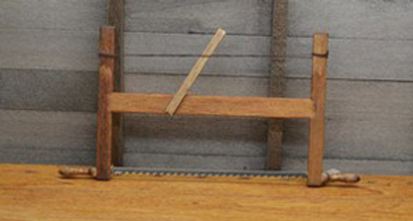 OakridgeStores.com | Sir Thomas Thumb - Frame Saw - Dollhouse Miniature (735)