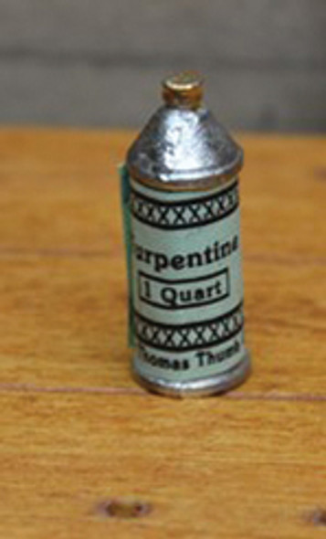 OakridgeStores.com | Sir Thomas Thumb - Can of Turpentine - Dollhouse Miniature (833)