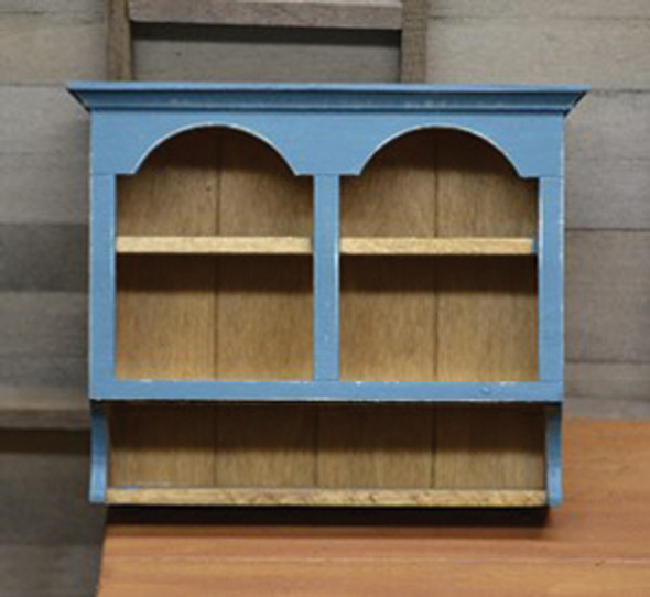 OakridgeStores.com | Sir Thomas Thumb - Wall Cupboard, Blue - Dollhouse Miniature (916B)