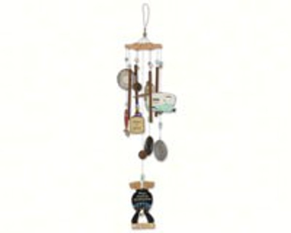 OakridgeStores.com | Sunset Vista - Bear Wind Chime (SV91705) 879510049959