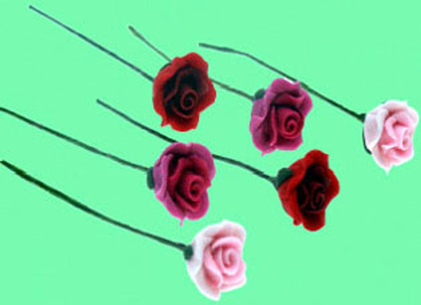 OakridgeStores.com | Vemars - Roses, 12 Pieces - Dollhouse Miniature (F2601)