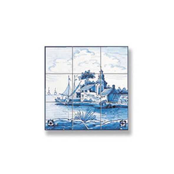 OakridgeStores.com | World Miniatures - Picture Mosaic Tile Sheet, 1 Piece - Dollhouse Miniature (34873)