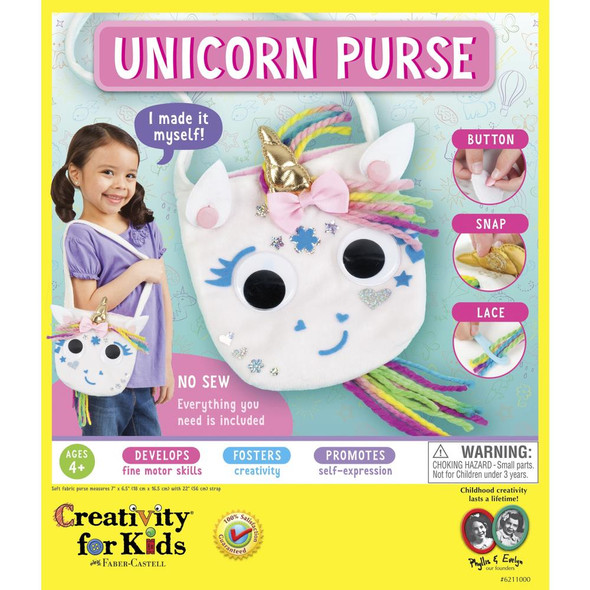 OakridgeStores.com | Creativity For Kids - Creativity For Kids Unicorn Purse Kit (000) 092633311332