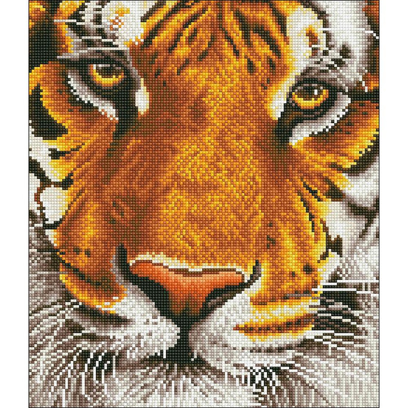 OakridgeStores.com | Diamond Dotz - Bengal Magic Diamond Dotz Diamond Embroidery Facet Art Kit 14.2"X16.5" (DD8001) 4897073249407