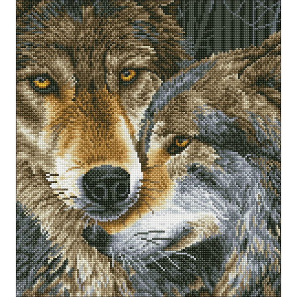 OakridgeStores.com | Diamond Dotz - Muzzle Nuzzle Diamond Dotz Diamond Embroidery Facet Art Kit 16.5"X18.5" (DD10024) 4897073249674