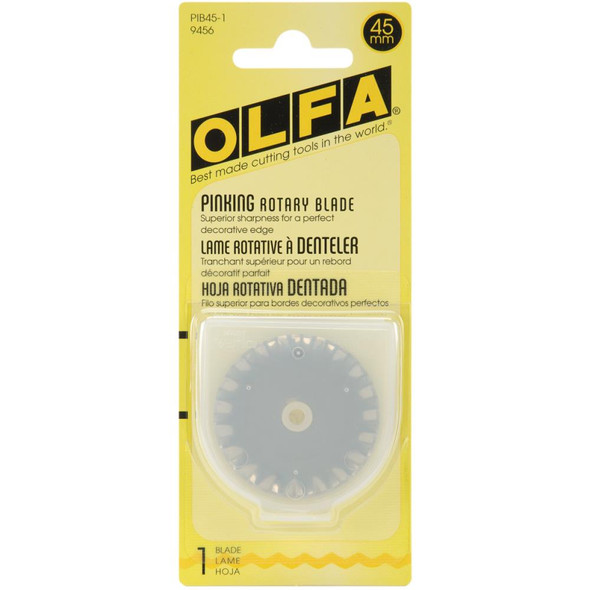 OakridgeStores.com | Olfa - Pinking OLFA Rotary Blade Refill 45mm (PIB45-1) 091511500677