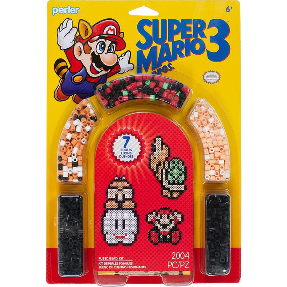OakridgeStores.com | Perler - Super Mario Brothers 3 Perler Fuse Bead Activity Kit (80-63053) 048533630530