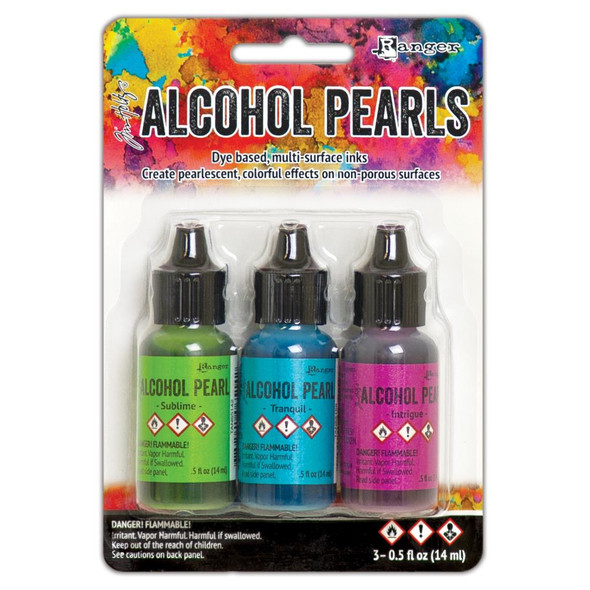 OakridgeStores.com | Ranger - Kit #2 Tim Holtz Alcohol Ink Pearls Kits 3/Pkg (TAN65524) 789541065524
