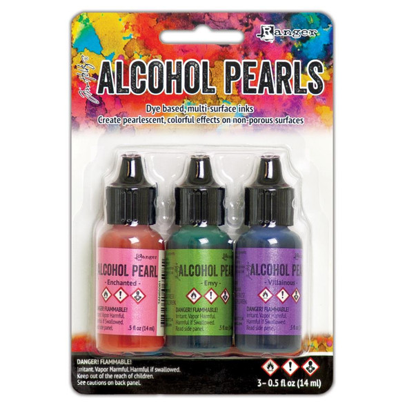 OakridgeStores.com | Heidi Swapp - Kit #3 Tim Holtz Alcohol Ink Pearls Kits 3/Pkg (TAN65531) 789541065531