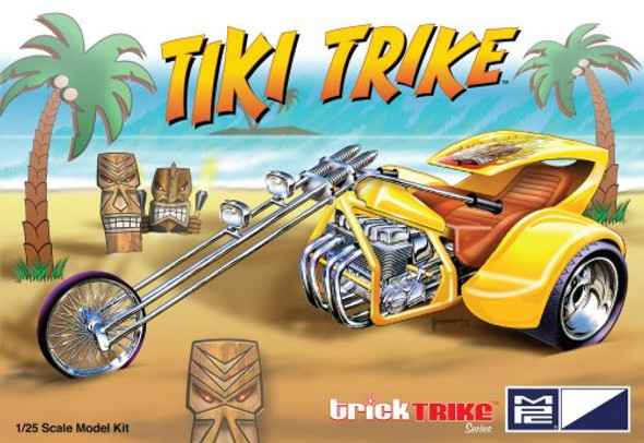 OakridgeStores.com | AMT MPC 1/25 Tiki Trike (Trick Trikes Series) Plastic Model Motorcycle Kit (116-MPC894) 849398023150