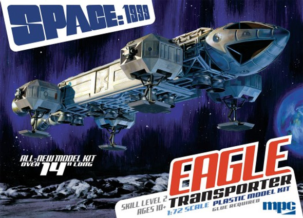 OakridgeStores.com | AMT MPC 1/72 Space:1999 Eagle Transporter Plastic Model Kit (116-MPC913) 849398035443