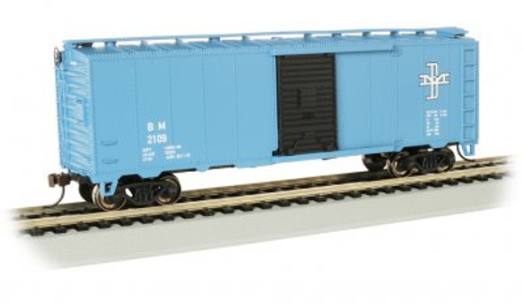 OakridgeStores.com | BACHMANN HO 40' PS1 Box, B&M #2109 Train Car (160-16003) 022899160030