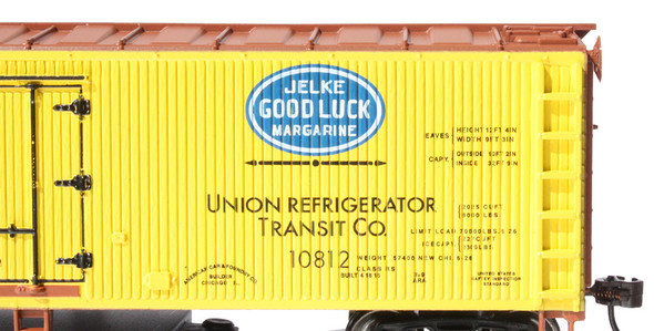 OakridgeStores.com | BACHMANN HO JELKE GOOD LUCK MARGARINE #10812 Reefer Track Cleaning Train Car (160-16336) 022899163369