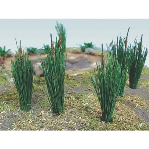 OakridgeStores.com | BACHMANN Cattails - 3/4" Tall (24/Pk) scale miniature landscaping (160-32505) 022899325057