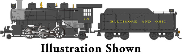 OakridgeStores.com | BACHMANN HO ATSF #203 USRA 0-6-0 Steam Locomotive with Short Haul Tender (160-50609) 022899506098