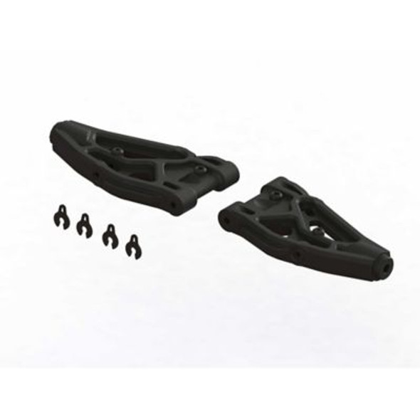 OakridgeStores.com | ARRMA FRONT LOWER SUSPENSION ARMS 100mm (1 PAIR) (ARA-330606) 5052127034630