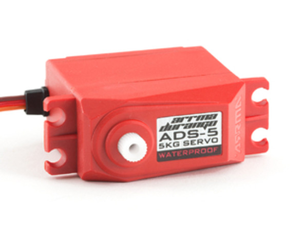 OakridgeStores.com | ARRMA ADS-5 V2 5kg WATERPROOF ELECTRIC RC SERVO (Red) #AR390133 (ARA-M1011) 5052127015004