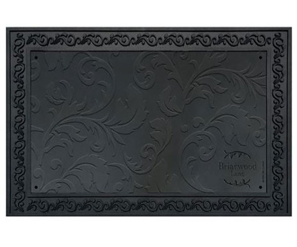 OakridgeStores.com | Briarwood Lane - Rubber Floor Mat (doormat) Tray (BLA00005) 818138020483