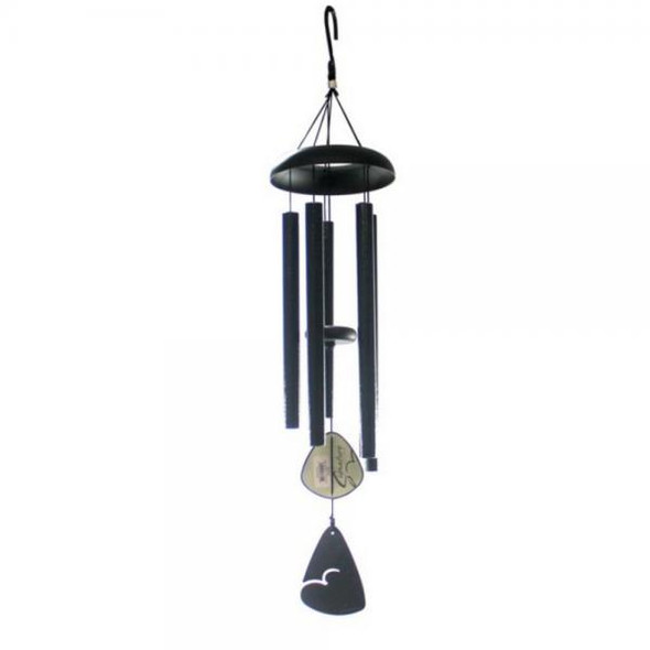 OakridgeStores.com | Carson Home Accents - Signature Series 30"" - Black Finish Wind Chimes (CHA60355) 096069603559