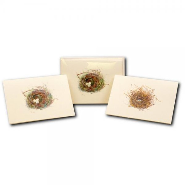 OakridgeStores.com | Earth Sky + Water (Lewers - Eggs in Nest - Boxed Note Cards w/ Envelopes (LEWERSNC190) 740620905810