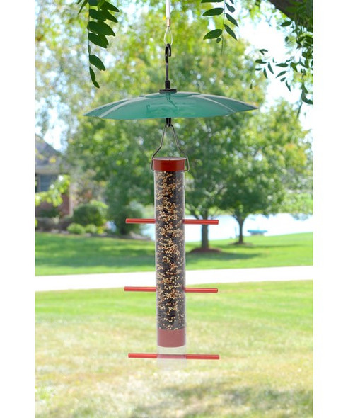 OakridgeStores.com | Songbird Essentials - Weather Block Baffle - (for feeders) Green 10""  (SE125) 645194020993