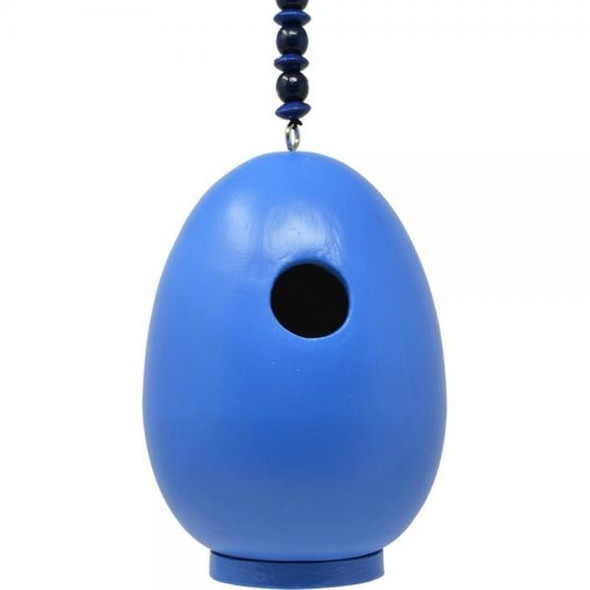 OakridgeStores.com | Bobbo - Blue Egg Shaped Bird House (SE3880231) 645194020924