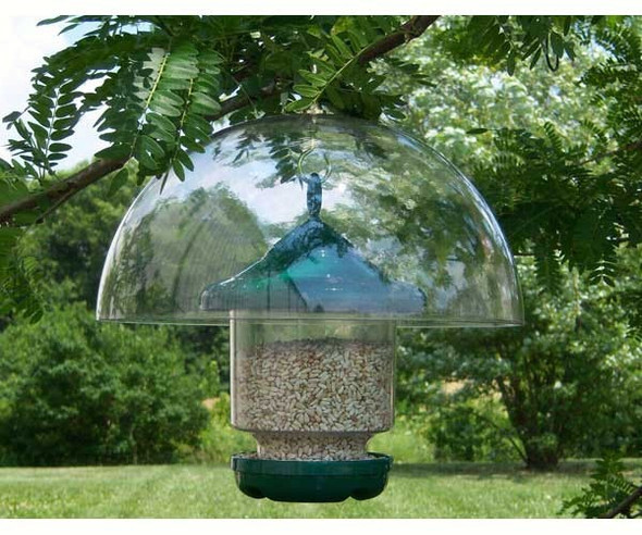OakridgeStores.com | Songbird Essentials - Hanging Baffle Dome (for bird feeders) 12 inch Dia. (SESQ83) 645194830004