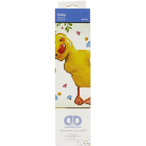 OakridgeStores.com | Diamond Dotz Diamond Embroidery Facet Art Kit 9"X9.8" - Daisy (DD3031) 4895225913114