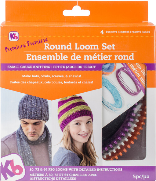 OakridgeStores.com | Knitting Board - Premium Round Knitting Loom Set -  (KB8100) 890531001818