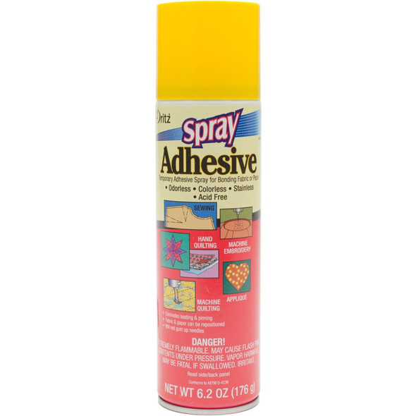 OakridgeStores.com | Dritz Spray Adhesive - 5.62oz Net Weight (403) 072879299564