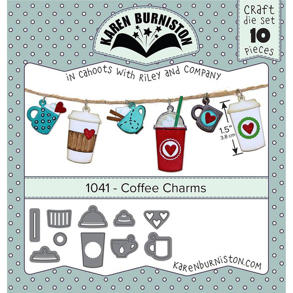 OakridgeStores.com | Karen Burniston Dies - Coffee Charms (KBR1041) 084282632555