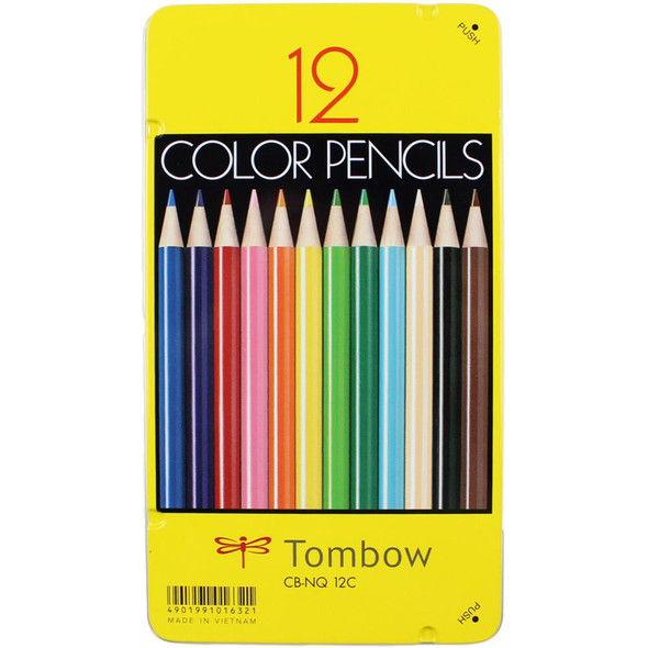 OakridgeStores.com | Tombow - 1500 Colored Pencils 12/Pkg -  (51630) 085014516303