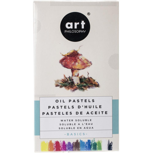 OakridgeStores.com | Prima Art Philosophy Water Soluble Oil Pastels 12/Pkg - Basics (631925) 655350631925