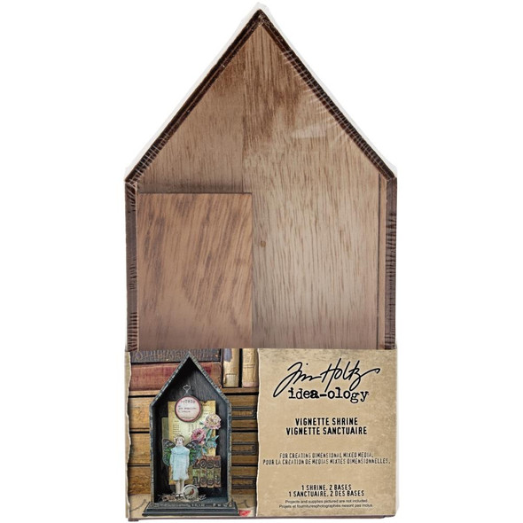 OakridgeStores.com | Tim Holtz - Advantus - Idea-Ology Vignette Shrine 4.75"X9"X1.5" (TH94034) 040861940343