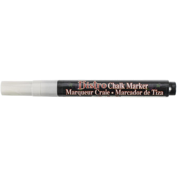 OakridgeStores.com | Bistro Chalk Marker Fine Point 10/Pkg - White (482S10WH) 028617131603