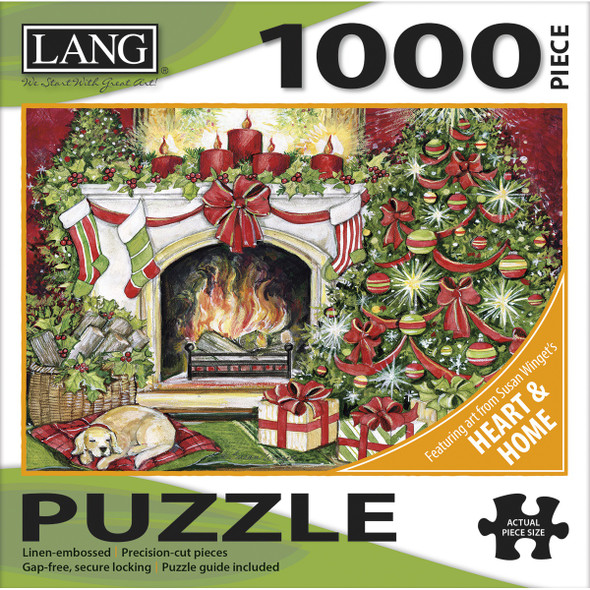 OakridgeStores.com | LANG - Christmas Warmth - Jigsaw Puzzle 1000 Pieces 29"X20" (50380-43) 739744208181