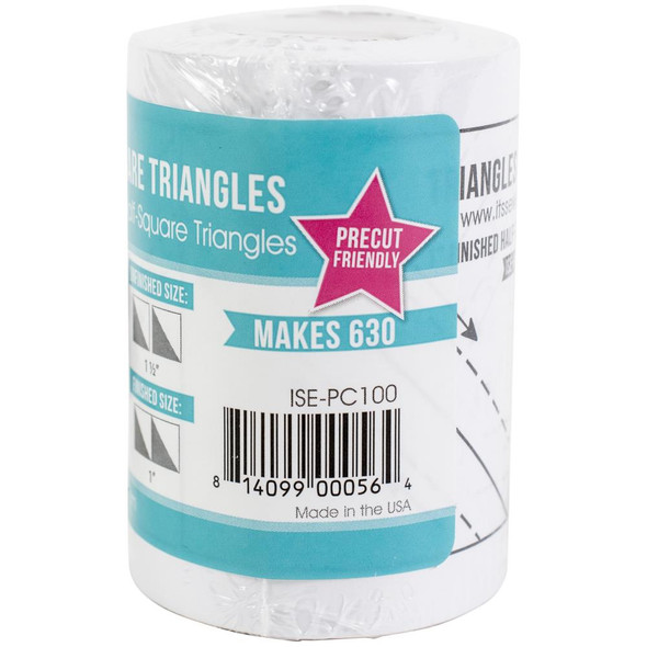 OakridgeStores.com | It's Sew Emma - Paper Roll Half-Square Triangles On A Roll - 1" Finished Size (PC100) 814099000564