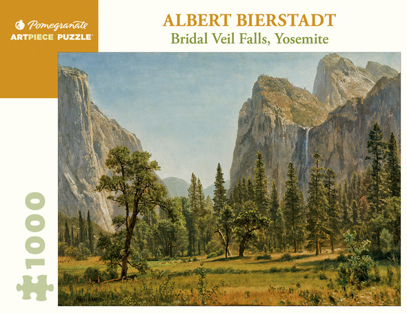 OakridgeStores.com | Pomegranate - Albert Bierstadt: Bridal Veil Falls, Yosemite 1000-Piece Jigsaw Puzzle (AA1029) 9780764983078