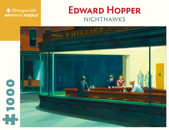 OakridgeStores.com | Pomegranate - Edward Hopper: Nighthawks 1000-Piece Jigsaw Puzzle (AA1082) 9781087500973
