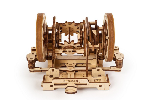 OakridgeStores.com | UGEARS - Differential (educational ) - 3-D Wooden Puzzle - Mechanical Model Kit (UTG0066) 4820184121089