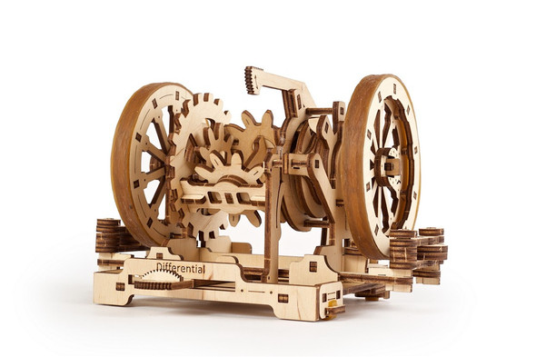 OakridgeStores.com | UGEARS - Differential (educational ) - 3-D Wooden Puzzle - Mechanical Model Kit (UTG0066) 4820184121089