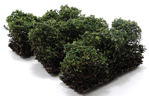 OakridgeStores.com | 1" Low Green Bushes - Set of 3 (CA0315)