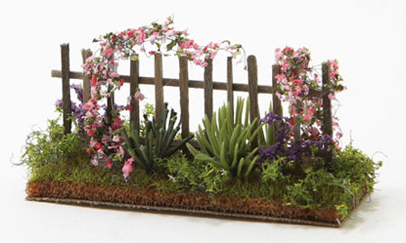 OakridgeStores.com | Garden Fence with Pink Flowers (CA0411)