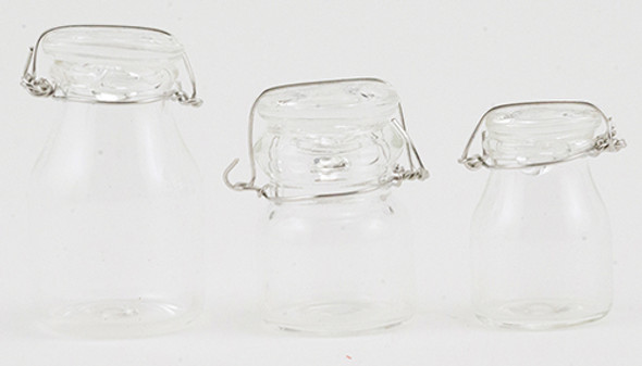 OakridgeStores.com | Set of Glass Canisters, 3PC (IM65155)