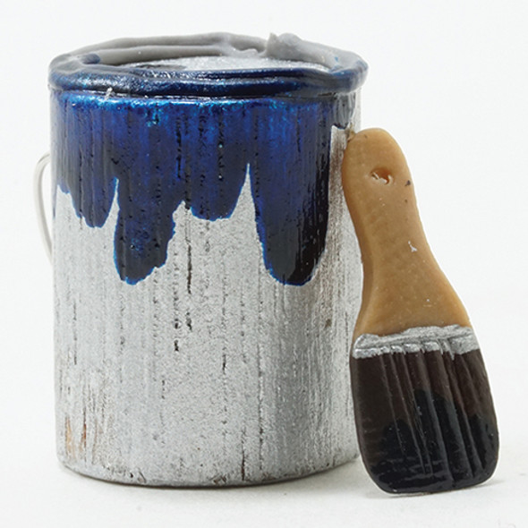 OakridgeStores.com | Paint Can and Brush Set, Blue (IM65645)