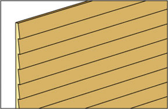 OakridgeStores.com | 1/4 Clapboard - 36 Inches long (NE391)